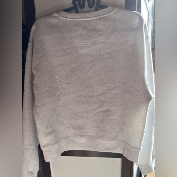 DKNY Women’s Graphic Crewneck Sweatshirt Gray NWT Size M $89 Retail - Picture 9 of 9